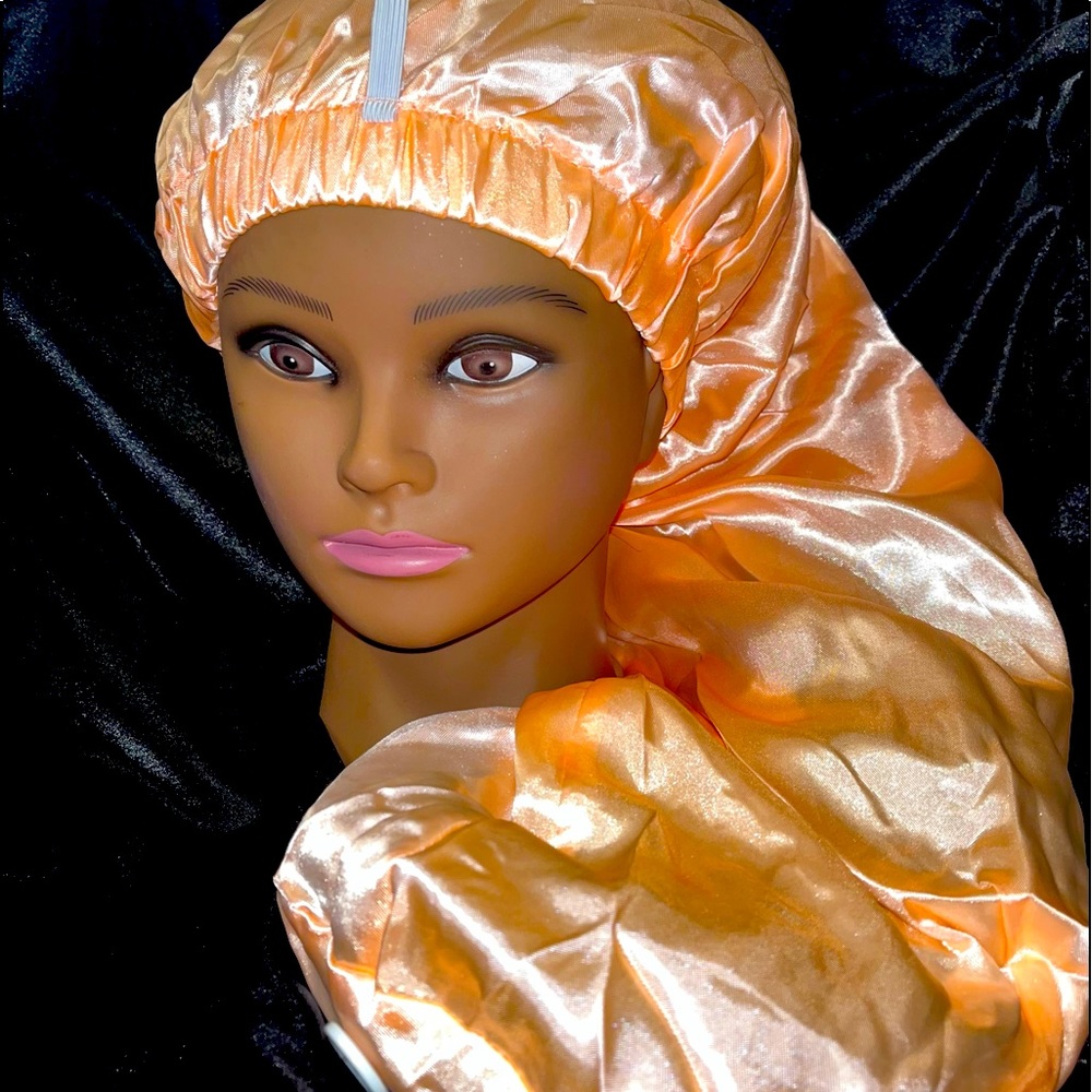 Long silk hair Bonnet